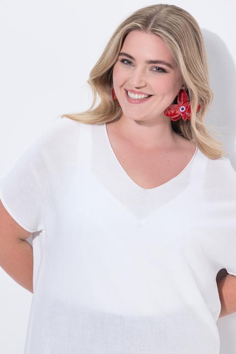 Produktbild Miamoda Strickshirt, oversized, offenkantige Abschlüsse (58)
