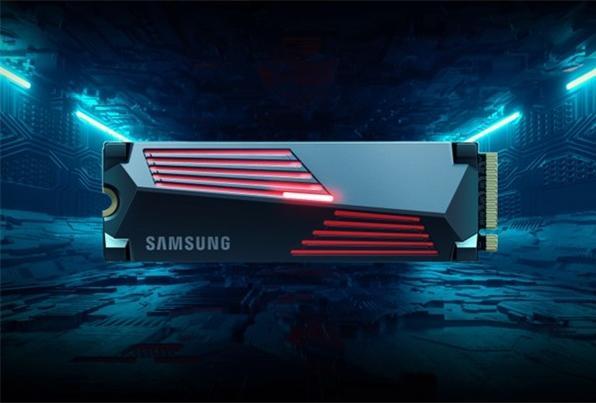 Actual product image Samsung 990 Pro mit Heatsink MZ-V9P2T0GW (2000 GB, M.2 2280)