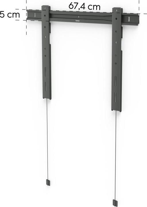 Actual product image Hama Ultraslim", 229 cm (90 (Wall, 90", 80 kg)