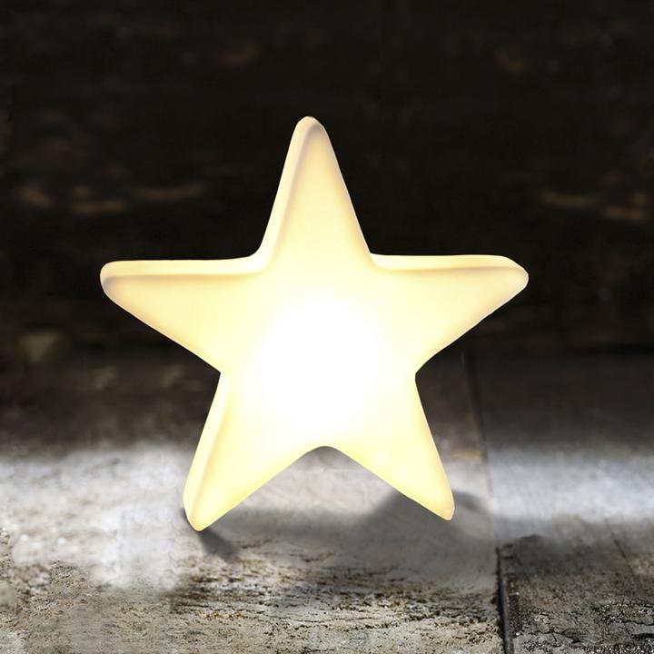 Actual product image 8 seasons design Shining Star Micro Indoor LED light object warm white set of 2