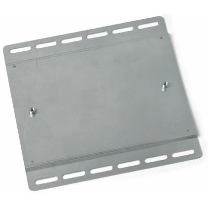 25x Wago Montageplatte Silber 25 St., Elektronikkabel + Stecker, Silber