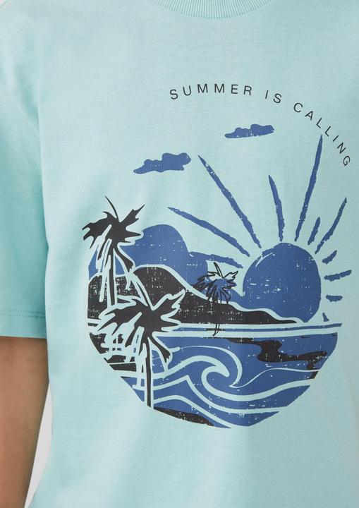 Produktbild S.Oliver T-Shirt Jersey-T-Shirt mit Frontprint (158, 164)