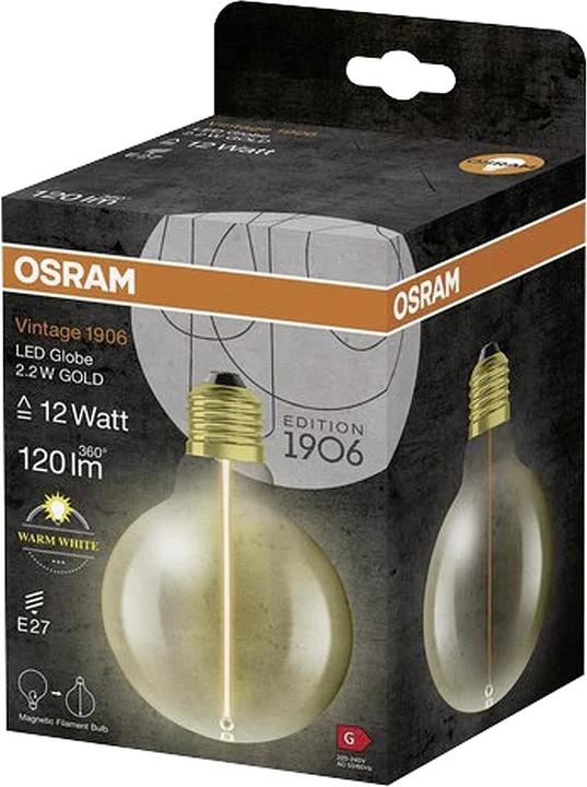Immagine prodotto Ledvance Lampada a LED (E27, 2.20 W, 120 lm, 4 x, G)