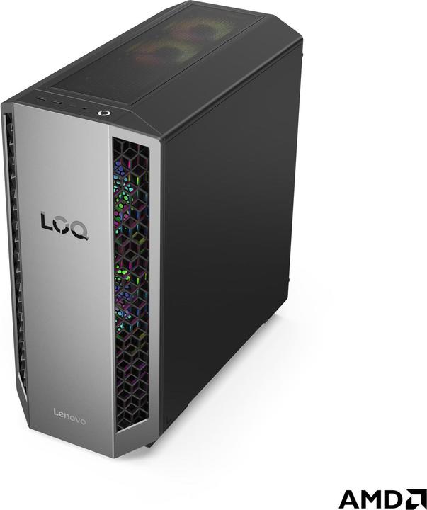 Actual product image Lenovo LOQ Tower (1000 GB, 32 GB, AMD Ryzen 7 8745HX, GeForce RTX 5060)