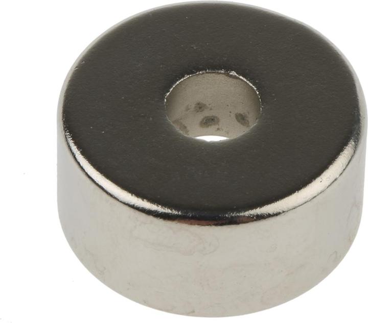 Actual product image Eclipse Countersunk neodymium magnet 20x6x10mm (1 x)