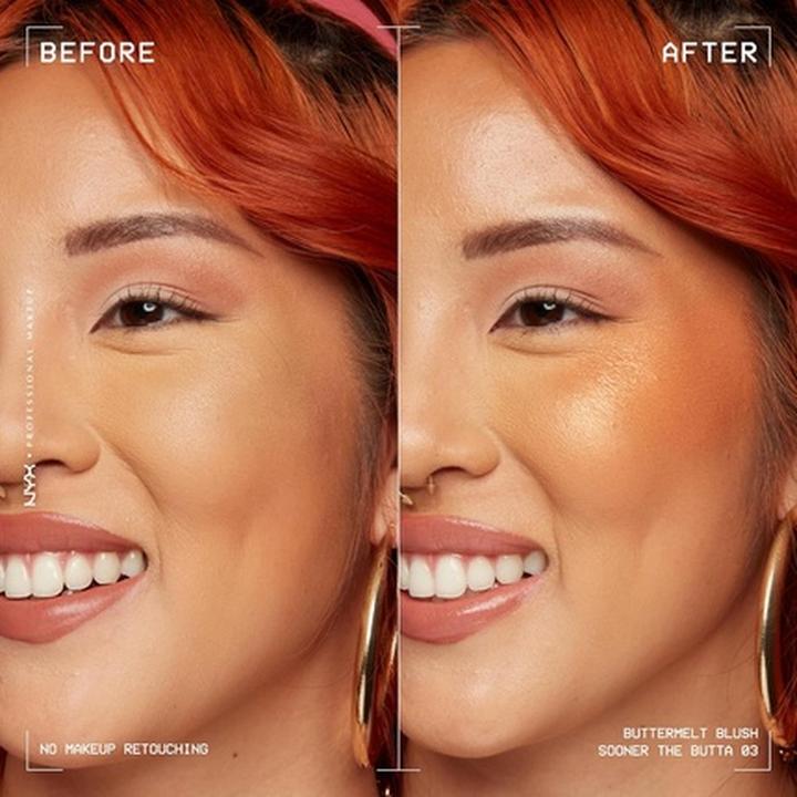 Image du produit NYX Professional Make-Up Buttermelt Blush (03 Sooner The Butta)