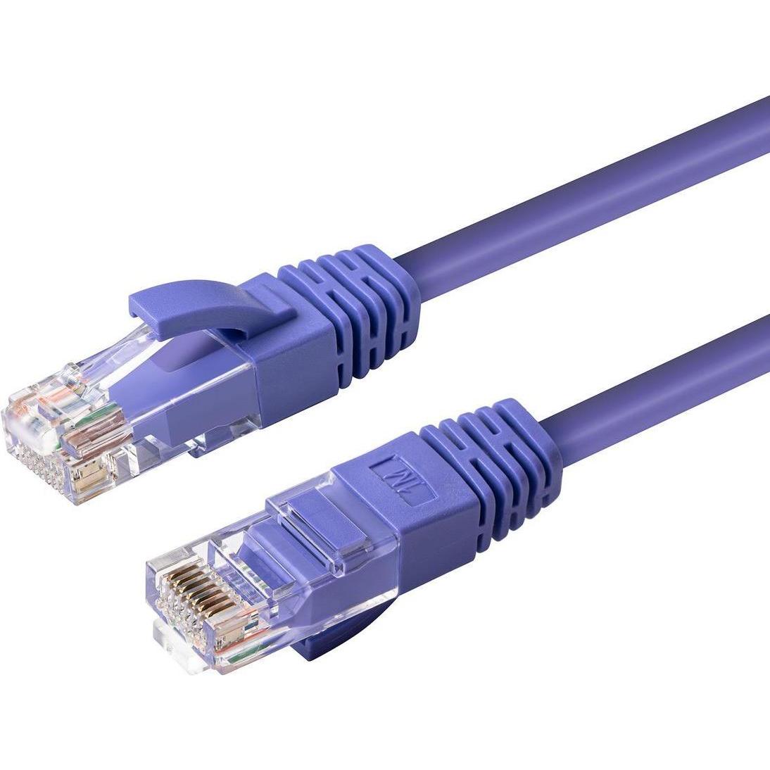 MicroConnect CAT6A UTP 30m Purple LSZH (U/UTP, CAT6a, 30 m), Netzwerkkabel