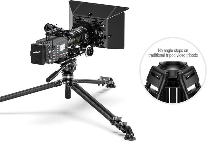 Produktbild Leofoto Video Tripod LVC-253C+BV-15 (Carbon)