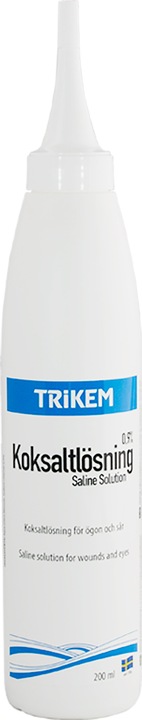 Actual product image Trikem Saline Solution 200 Ml - (721.2250)