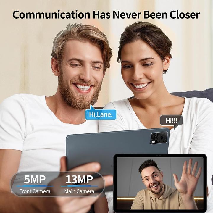 Actual product image Doogee T20S (Tablet 4G - 10.4", 128 GB, 8 GB RAM) Black (4G, 10.40", 128 GB, Black)