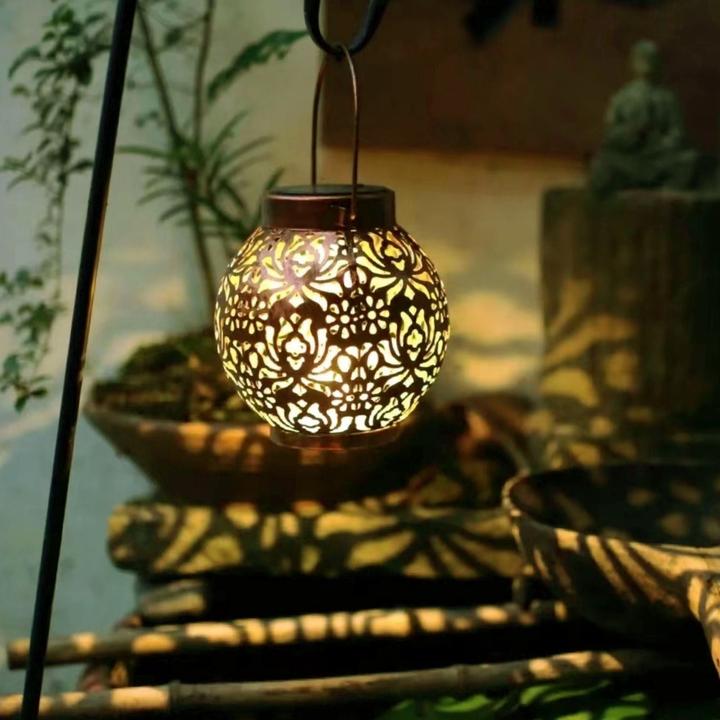 Image du produit Hermex Outdoor Solarleuchte Gartenlaterne Solarlampe LED Laterne Solarlaterne