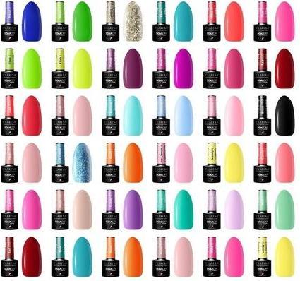 Actual product image Claresa Soak Off UV/LED Purple hybrid polish 601 5g (601)