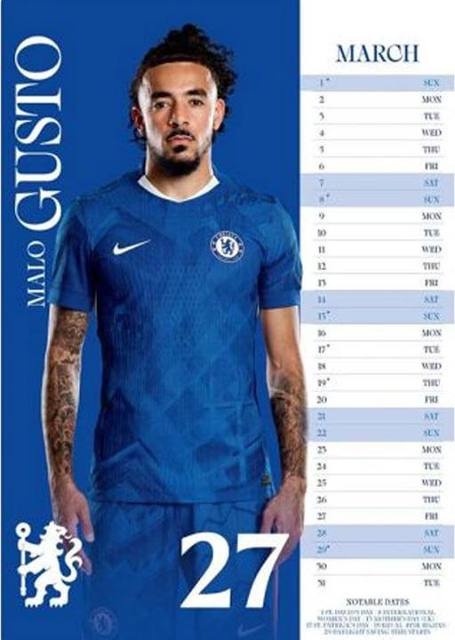 Image du produit Chelsea FC - Calendrier mural (A3)