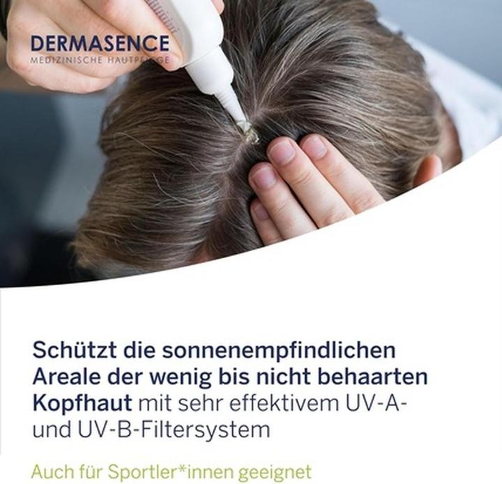 Actual product image Dermasence Solvinea Liquid AK SPF50+ 75 ml (Sun cream face, SPF 50+, 75 ml)