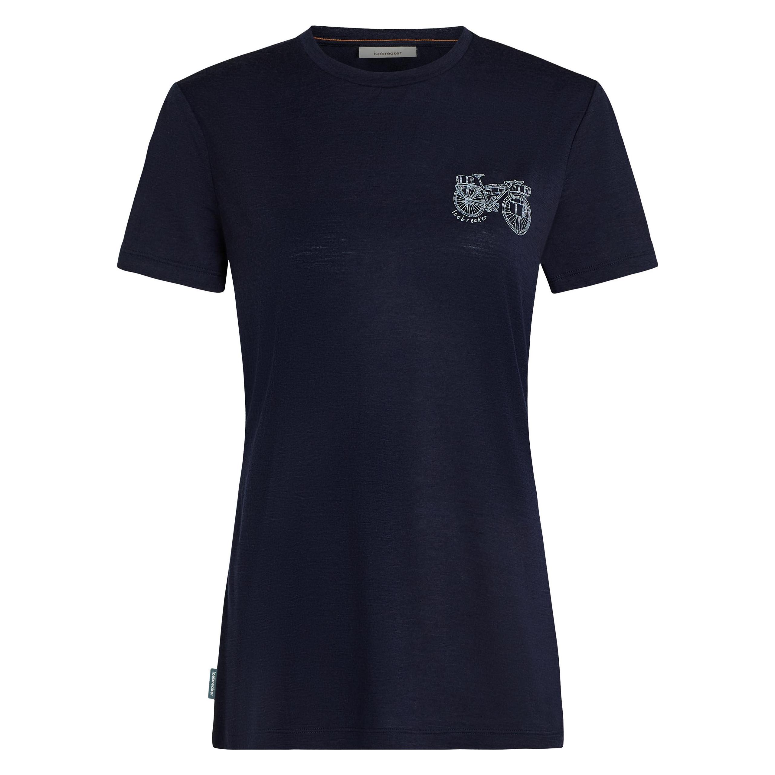 Icebreaker, Damen, Funktionsshirt, Women's Merino 150 Tech Lite S/S Adventure Ride (M), Blau, M