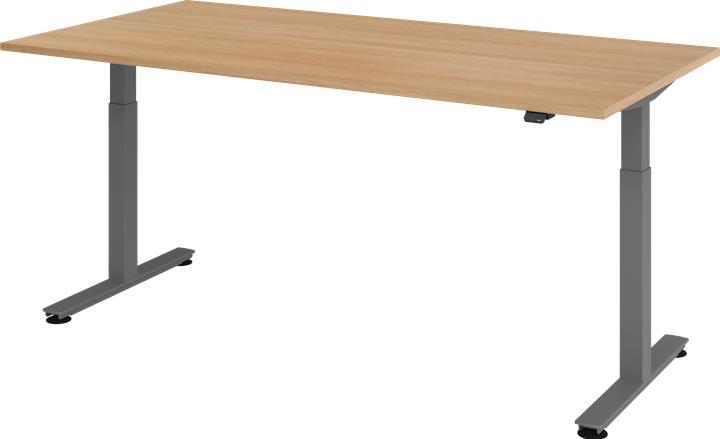 Image du produit Escritorio Sitz-Steh-Schreibtisch el.200x100cm Eiche (200 x 100 cm)