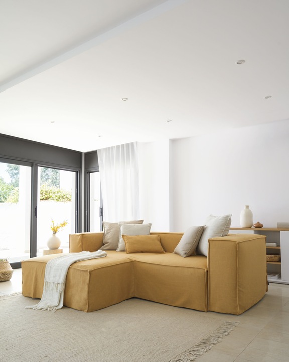 Image du produit Kave Home Blok (Canapé d'angle, 3 places)