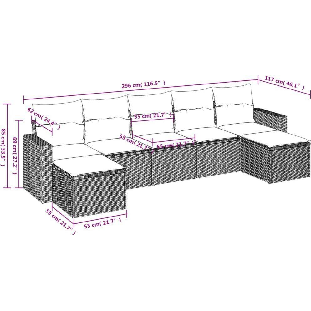 Thumbnail - VidaXL, Gartenlounge, Jahaim