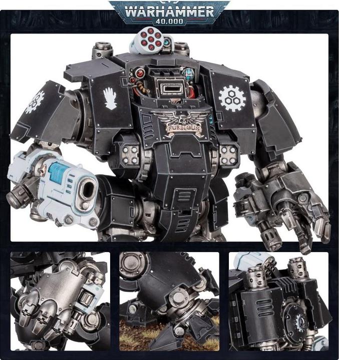 Actual product image Games Workshop Iron Hands - March of Iron Strike Force (Plastic)