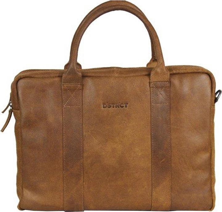 DSTRCT Limited Leder -Laptop -Tasche - 15,6 Zoll - braun (15.60")