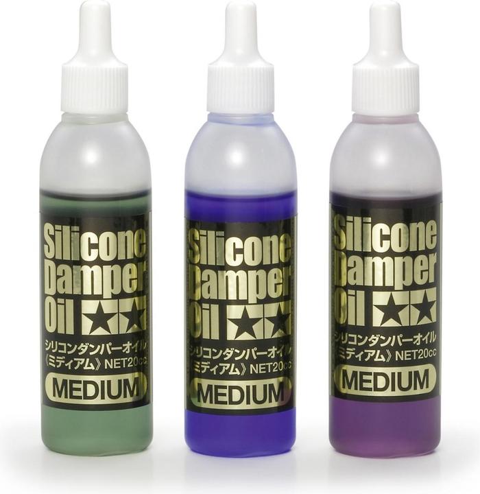 Immagine prodotto Tamiya Set olio d'urto Medio 500-verde/600-blu/ 700-viola CST
