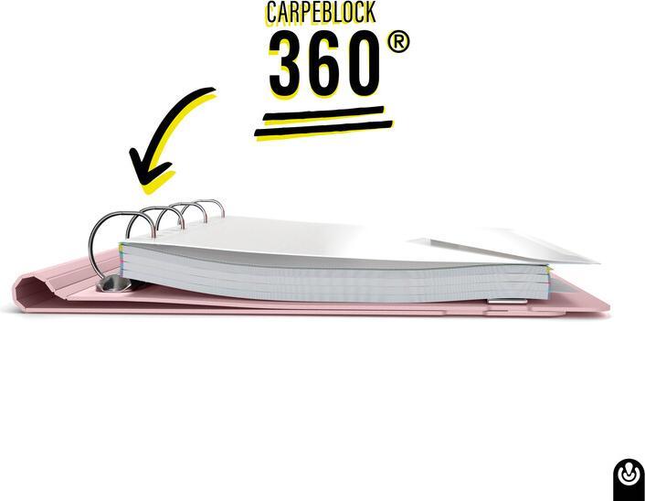 Produktbild Carchivo Ringbuch mit Inhalt Carpeblock 360 (A4, 40 mm)