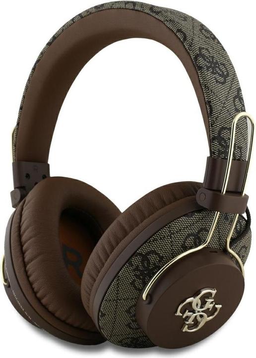 Image du produit Guess ENC 4G Metal Logo Bluetooth Stereo Headphone - brown (30 h, Sans fil)