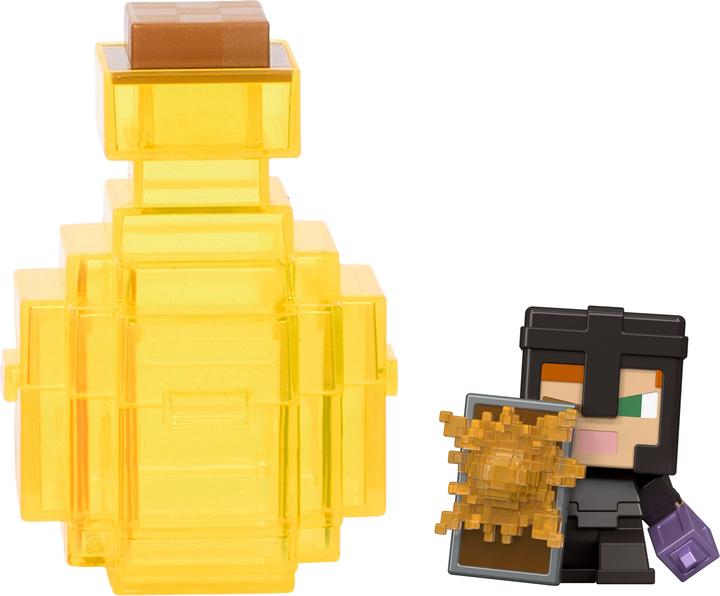 Actual product image Mattel Minecraft Mini Mode Potion Brewing Action Figures with Color Reveal (Characters May Vary)