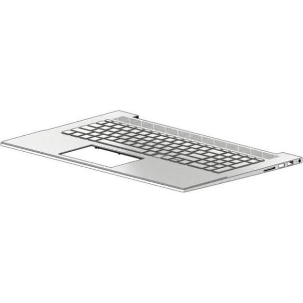 HP Top Cover W Kb Nsv Bl Gr, Notebook Ersatzteile