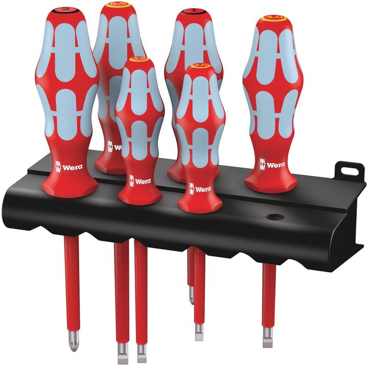 Image du produit Wera 3165 i/6 Rack (Cruciforme PZ, Vis fendues)