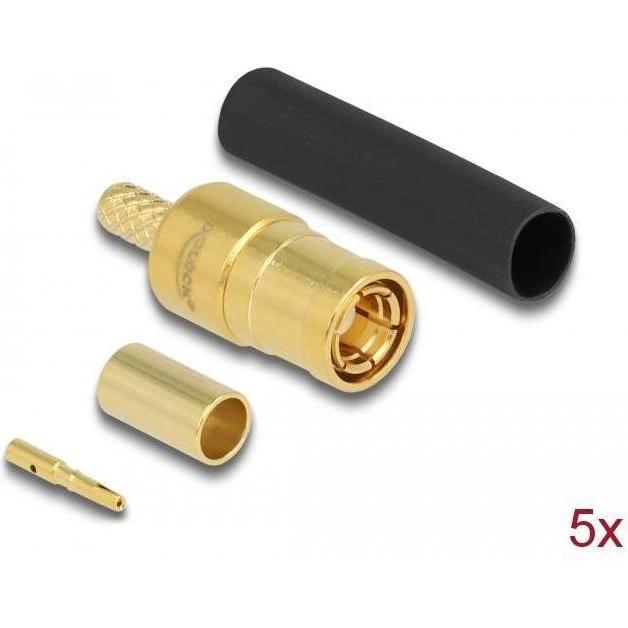 Delock 90040 Koaxialstecker SMB (e) 50 Ohm (Antennenkabel), Antennenkabel