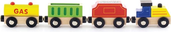 Immagine prodotto Viga Toys Treno merci ferroviario in legno