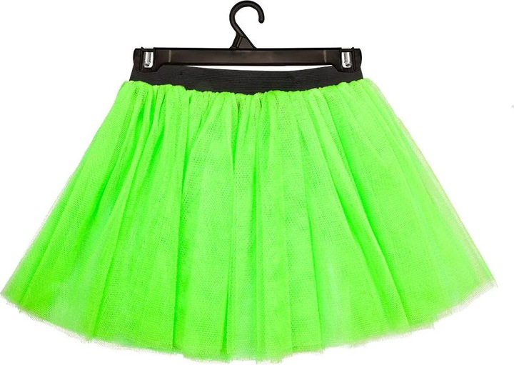 Produktbild Boland Tutu Neonfarbig: Mit Schwarzem Gummiband (One Size)