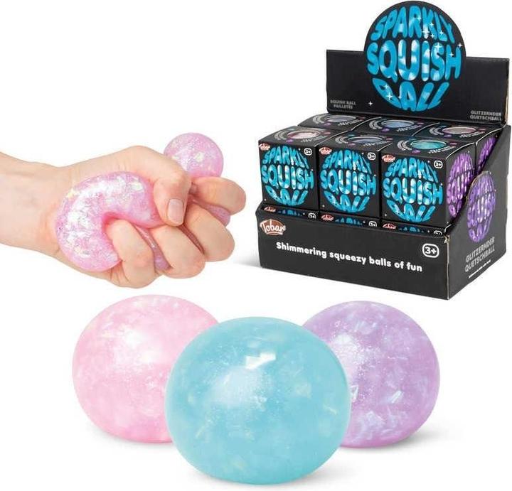 Tobar Sparkly Squish Ball