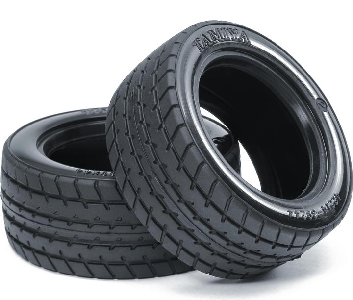 Tamiya M-Chassis 60D Super Radial Tires (Hard,2pcs)