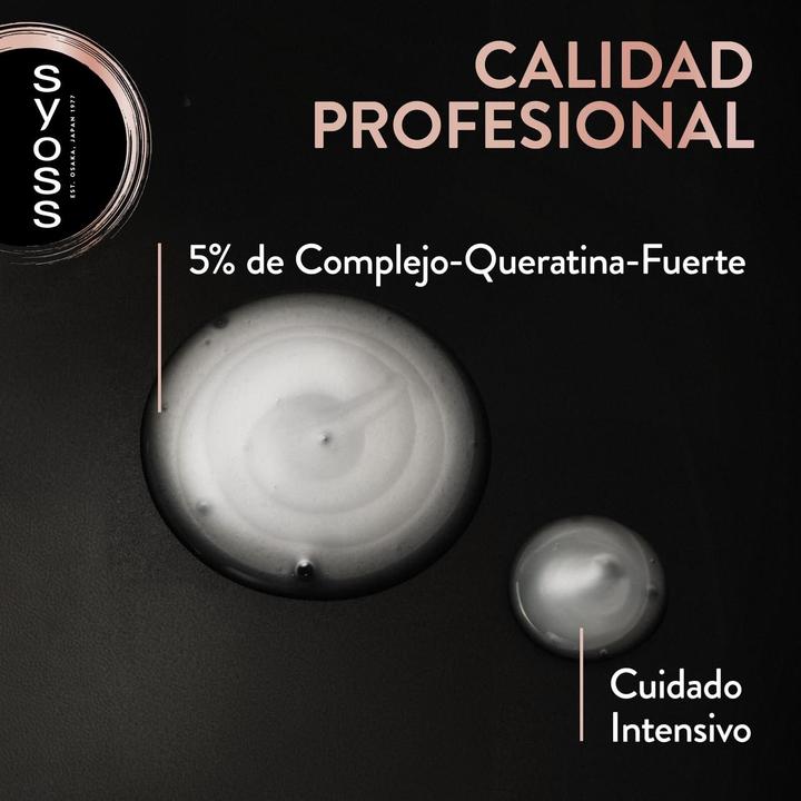 Produktbild Syoss KERATIN champú cabello encrespado y seco 440 ml (440 ml, Flüssiges Shampoo)