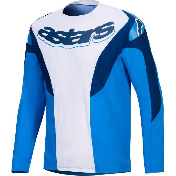 Alpinestars, Uomini, Maglia ciclismo, Maglia A-Supra Melt Ls Blu (M), Blu, M
