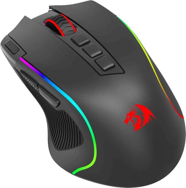 Actual product image Redragon Predator M612 Pro RGB Wireless Bluetooth Gaming Mouse black (Wireless)