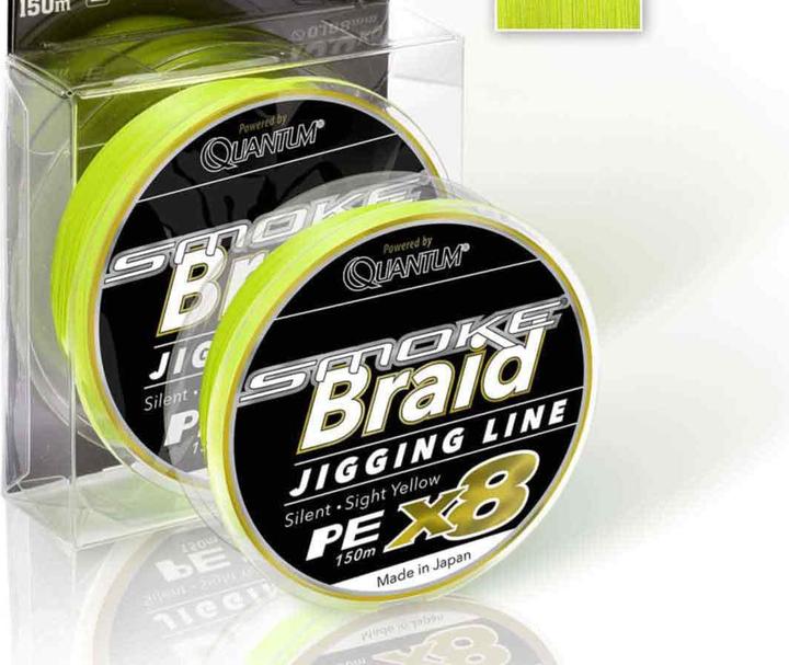 Produktbild Quantum Smoke Braid Jigging Line (7.70 kg, 0.10 mm)