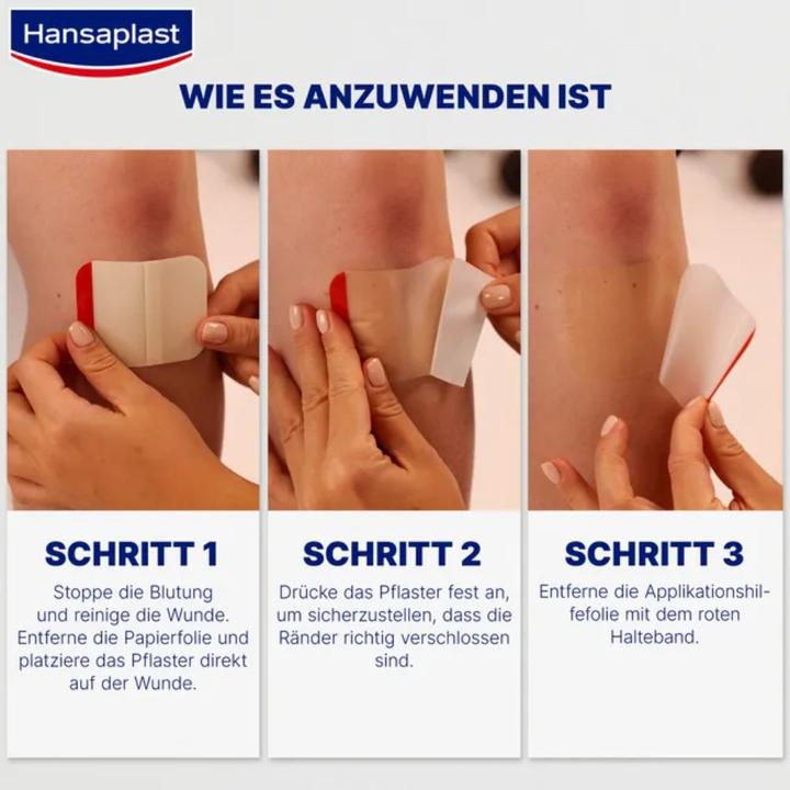 Image du produit Hansaplast Zweite Haut Schutz Hydrokolloid Medium (6x)