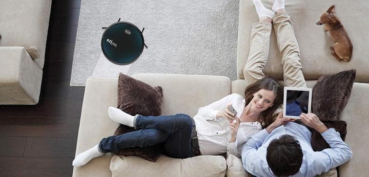 Produktbild Eziclean Connect x550 - Robotstofzuiger - Spraakbesturing - Navigatietechnologie - Plintdetectie - 120m - Ult (4000 Pa, Wischtuch)