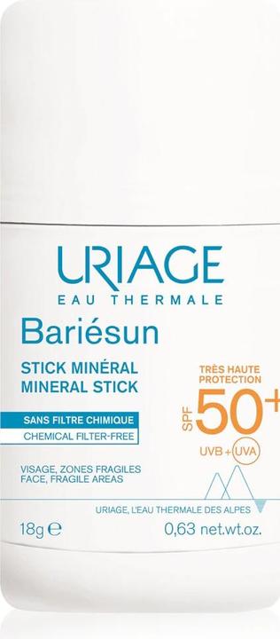 Uriage Protective Mineral Stick for Sensitive Areas SPF 50+ (Sun stick, SPF 50+)