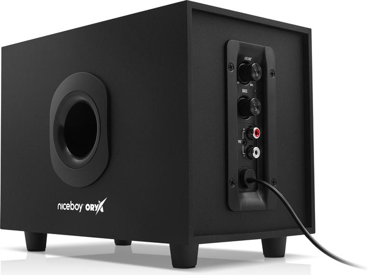 Immagine prodotto Niceboy Altoparlanti Oryx Vox 2.1 MaxBass 25W