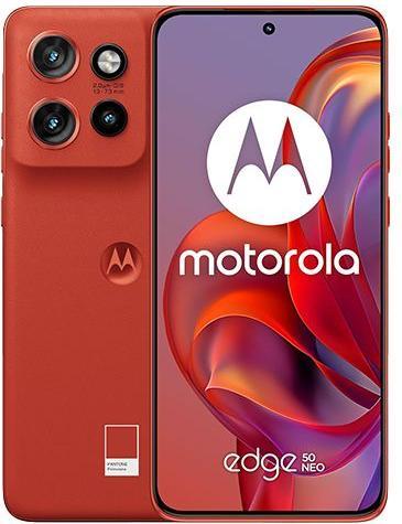 Productafbeelding Motorola Edge 50 Neo (256 GB, PANTONE Poinciana, 6.36", Dubbele SIM, 5G)