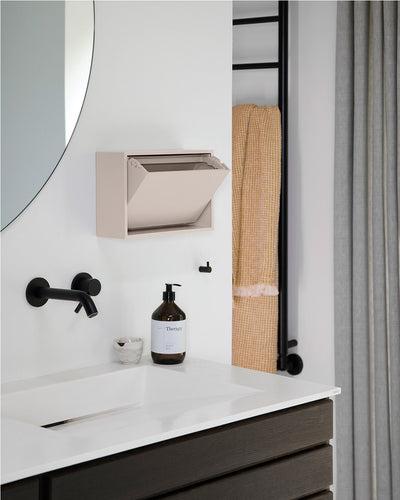 Produktbild ReCollector Small Wall storage / Bathroom bin - Silver Cloud grey