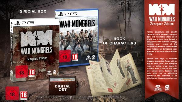 Actual product image Mindscape War Mongrels: Renegade Edition (PS5, DE)