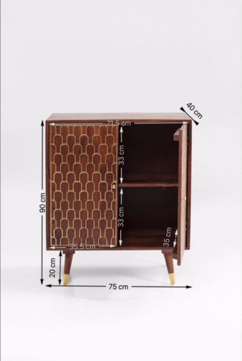 Image du produit Kare Design Commode Muskat 2-portes (75 x 40 x 85 cm)