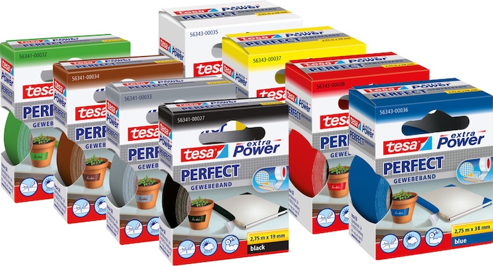 Actual product image tesa EXTRA POWER PERFECT fabric tape (38 mm)