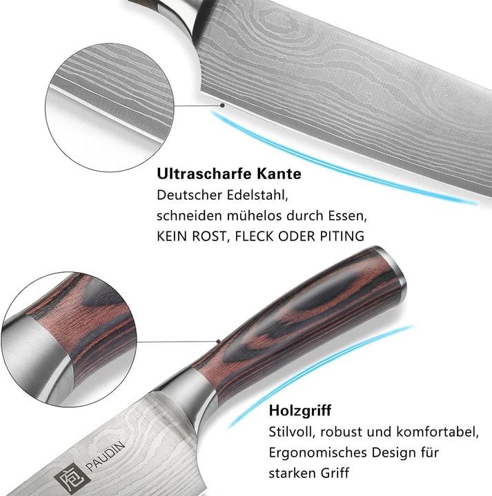 Produktbild Paudin Kochmesser (20.30 cm)