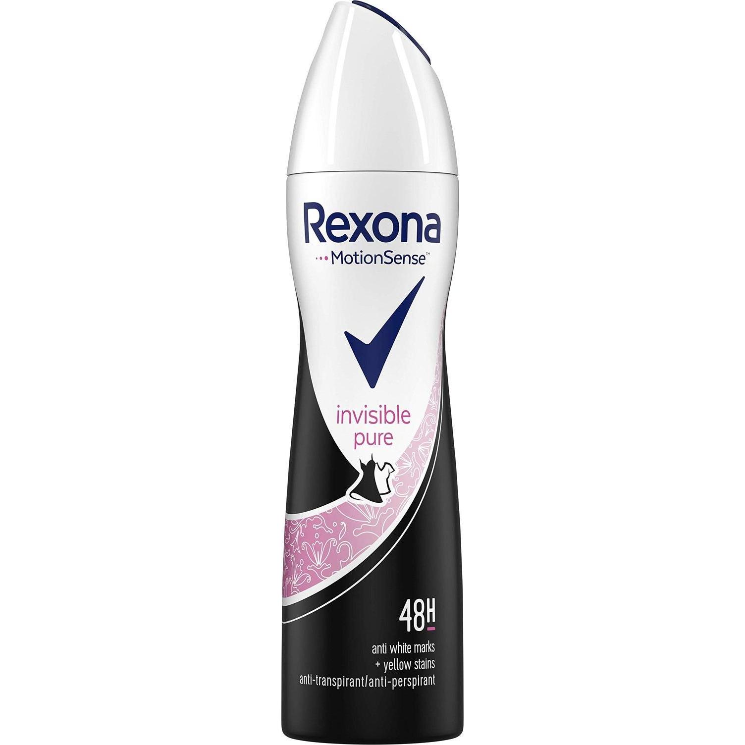 Rexona, Deodorante, Motion Sense Donna Deo Invisibile Puro (Getto vaporizzato, 150 ml)